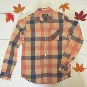 Roots Plaid Button-Up